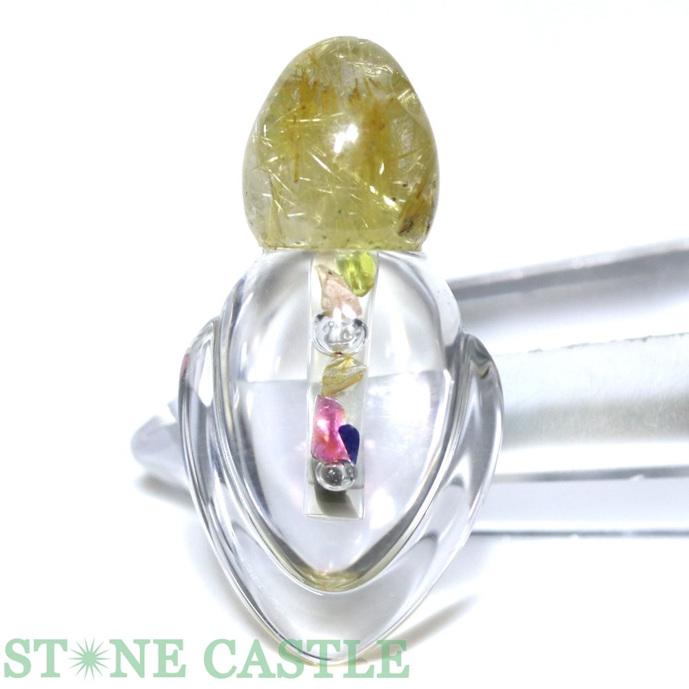☆一点物☆【ペンダント】天然水晶 (2A) チャクラボトル No.15【パワーストーン 天然石 アクセサリー レディース メンズ】