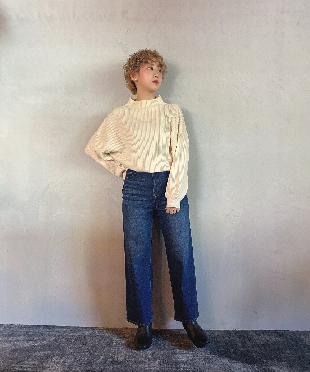 【Competito】セミワイドデニムパンツXS/Sコンプティート小さいサイズコンプチ小柄低身長competitoパンツ服レディースXSSSS小さい服可愛いスモールサイズ
