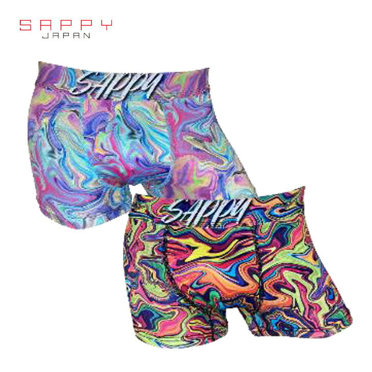 SAPPY☆ 楽天市場】SAPPY サピー シームレスボクサーパンツ 成型蛍光杢 3枚