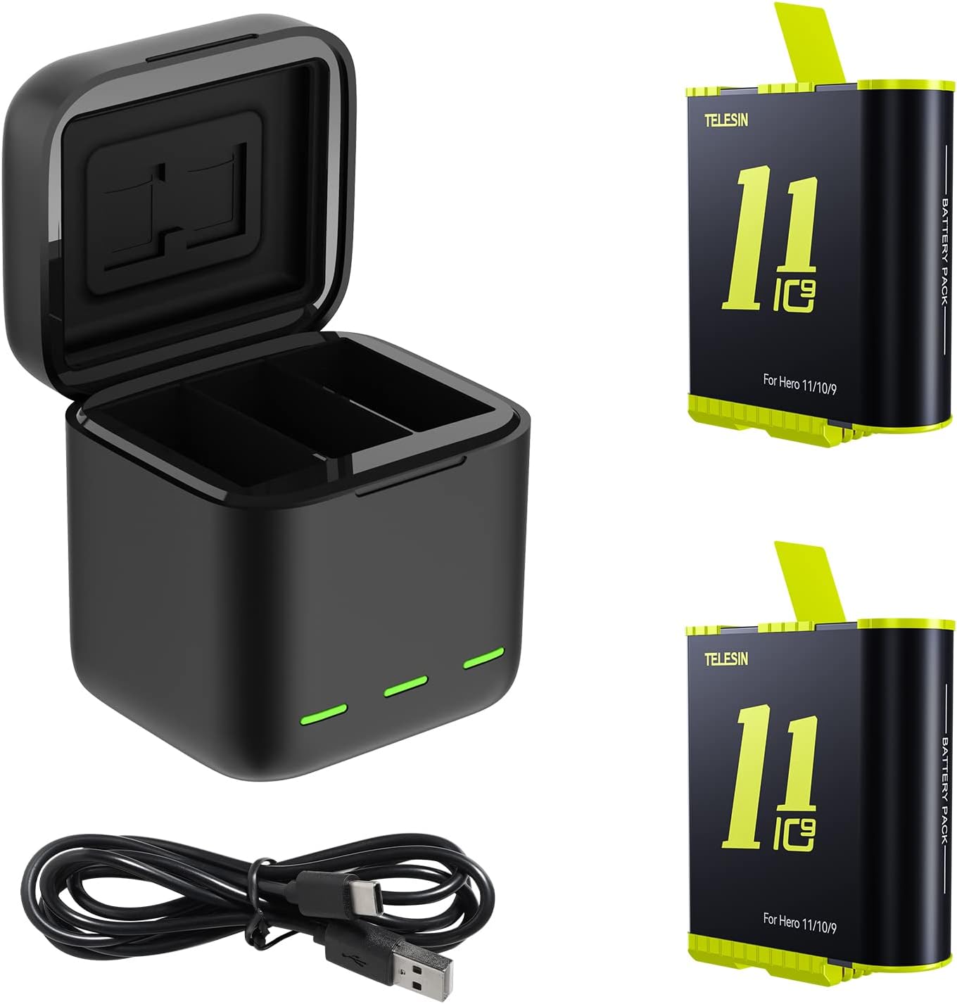GoPro HERO7 BLACK アクセサリー・バッテリー・充電器 ゴープロ