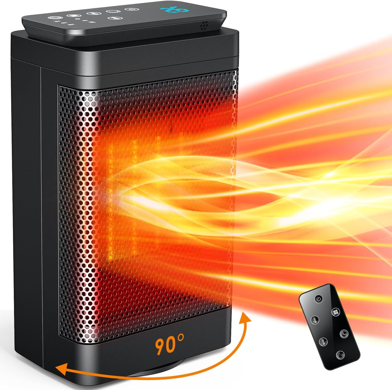 楽天市場】【2024 冬新型】 セラミックヒーター 速暖 ヒーター【2秒速