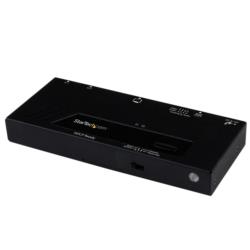 StarTech.com ビデオスイッチャー/HDMI/2入力1出力/1080p/EDID/自動優先切替(VS221HDQ) 取り寄せ商品｜コンプモト　店