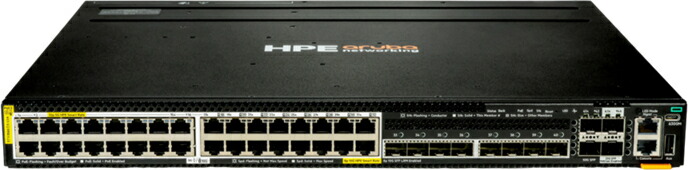 日本ヒューレット・パッカード HPE ANW CX 6300M 32SR5 8P 2L 2Y Sw(S4P42A) 取り寄せ商品