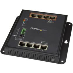 StarTech.com イーサネットスイッチ/8ポート/GbE/レイヤ2マネージ/IP30/DIN(IES81GPOEW) 取り寄せ商品｜コンプモト　店