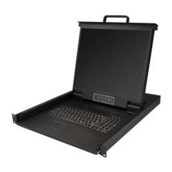 StarTech.com KVMコンソール/1ポート/1U/VGA/19インチLCD/1280x1024(RKCONS1901) 目安在庫=△|コンプモト 店