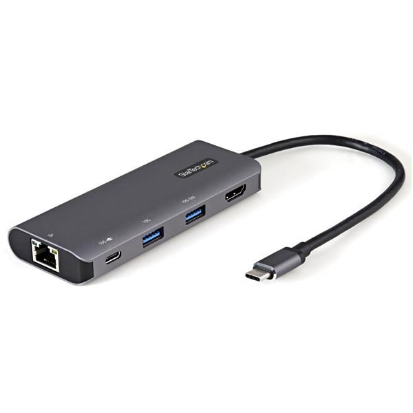 StarTech.com USBマルチハブ/USB-C/4K30Hz HDMI/100WPD/3xUSB/LAN/長尺cbl(DKT31CHPDL) 目安在庫=△|コンプモト 店