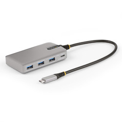 StarTech.com USBハブ/USB-C - 3x USBA + 1x USBC/4K60Hz DP alt/100W(HB31C3A1CDPPD3) 目安在庫=△|コンプモト 店