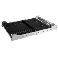 ＳｔａｒＴｅｃｈ．ｃｏｍ サーバーラック棚板/2U/19インチ式/放熱スリット付き/奥行61cm(UNISLDSHF19M) 目安在庫\u003d△
