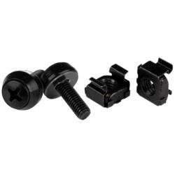 ＳｔａｒＴｅｃｈ．ｃｏｍ サーバーラック金具／ケージナット・ネジ／10-32／角穴／50セット(CABSCREW1032) 目安在庫\u003d△