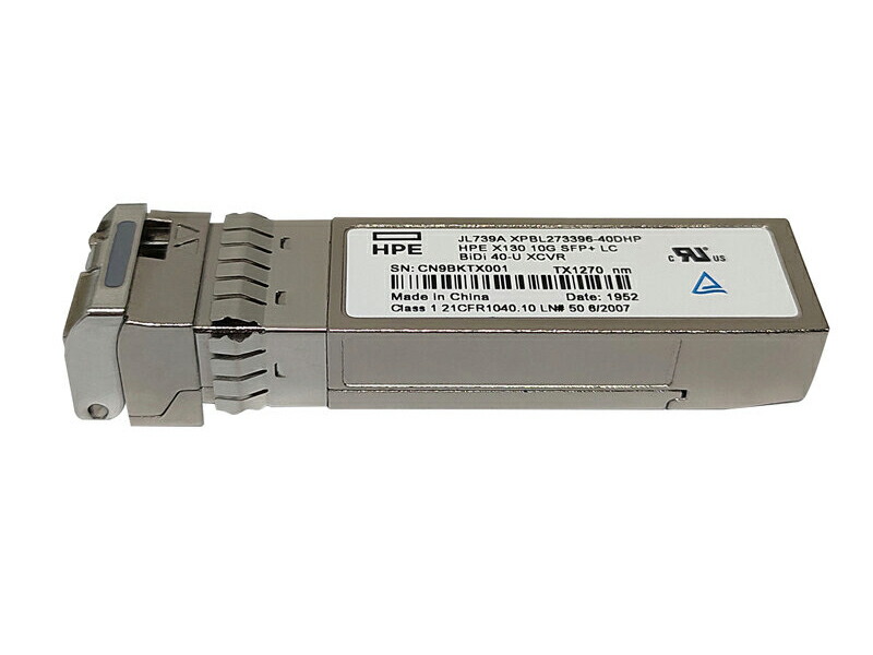 日本ヒューレット・パッカード HPE NW X130 10G SFP+ LC BiDi 40-U XCVR(JL739A) 取り寄せ商品