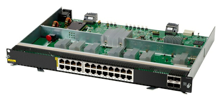 日本ヒューレット・パッカード HPE ANW CX 6400 24SR10 CL8 4SFP56 v2 Mod(S1T83A) 取り寄せ商品