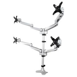 StarTech.com モニターアーム/4画面/13-30インチ/多関節/1台あたり耐荷重11kg(ARMQUADPS) 目安在庫=△|コンプモト 店