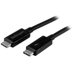 StarTech.com Thunderbolt 3 ケーブル/1m/USB-C DP互換/20Gbps/ブラック(TBLT3MM1M) 目安在庫\u003d△