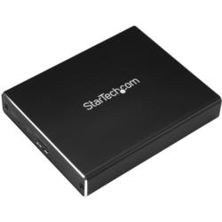 StarTech.com 外付HDD / SSDケース/USB-A & C/2x M.2 SSD/B-Key/NGFF(SM22BU31C3R) 目安在庫\u003d△ 6,960円