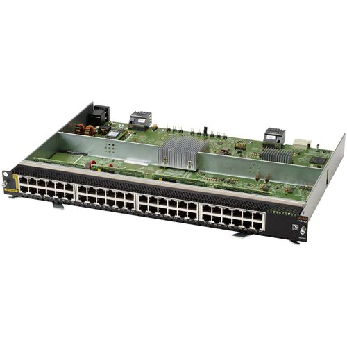 日本ヒューレット・パッカード HPE ANW CX 6400 48p 1G CL4 PoE v2 Mod(R0X38C) 取り寄せ商品