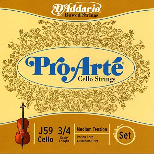 Daddario ダダリオ J59 3/4M PROARTE SET MED(180320B404) 取り寄せ商品