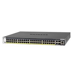 ネットギア GSM4352PB M4300-52G-PoE+ 1Gx48(PoE+)591W + 10GBASE-T x2 +SFP+ x2(GSM4352PB-100AJS) 取り寄せ商品