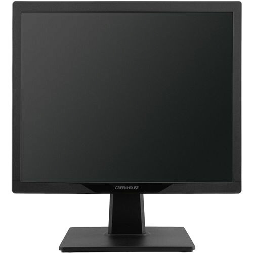 グリーンハウス GREEN HOUSE GH-LCS17D-BK 17型液晶ディスプレイVGA/HDMIブラック 取り寄せ商品
