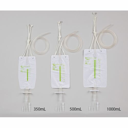 あしかメディ工業 胆汁・ドレナージバッグ 1000mL (1箱(10個入り))(63-9344-17) 取り寄せ商品