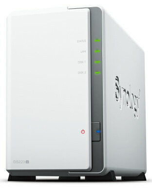Synology DiskStation DS223j クアッドコアCPU搭載多機能パーソナルクラウド 2ベイNA 目安在庫\u003d○