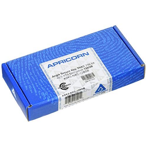 Ａｐｒｉｃｏｒｎ Aegis Secure Key 3NXC - USB3.0 Flash Drive ASK3-NXC-128GB 目安在庫=△｜コンプモト　店