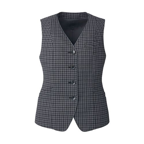 カーシーカシマ ENJOY ベスト NEUTRAL CHECK ブラック 5号 EAV825(68-0894-28) 取り寄せ商品|コンプモト 店