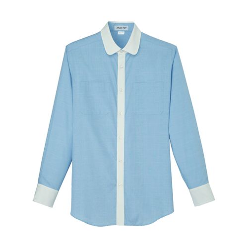 カーシーカシマ AMUS-NET 長袖シャツ ブルー SS AWY264(68-0860-57) 取り寄せ商品｜コンプモト　店