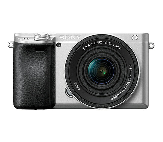 SONY ソニー デジタル一眼カメラ α6400 パワーズームレンズキット シルバー(ILCE-6400K/S) 取り寄せ商品