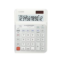 カシオ計算機 CASIO 電卓　 DE-12D-L-WE-N 取り寄せ商品｜コンプモト　店