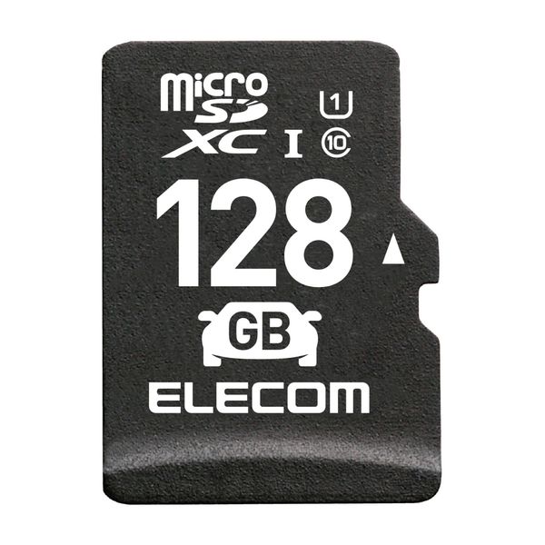 エレコム マイクロSDカード microSDXC 128GB Class10 UHS-I ドライブレコーダー対応 カーナビ対応 防水(IPX7)(MF-DRMR128GU11) メーカー在庫品