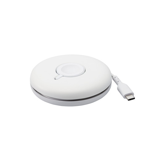 エレコム ELECOM Apple Watch 充電器 ケーブル USB Type-C 1.2m 巻取タイプ ホワイト(MPA-AWSTCQWH) メーカー在庫品