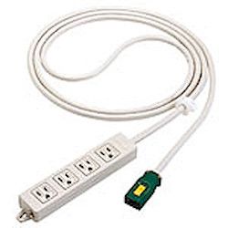 パナソニック Panasonic ハーネスOAタップ接地3m 4コ口 グレー WFA6534HG 取り寄せ商品