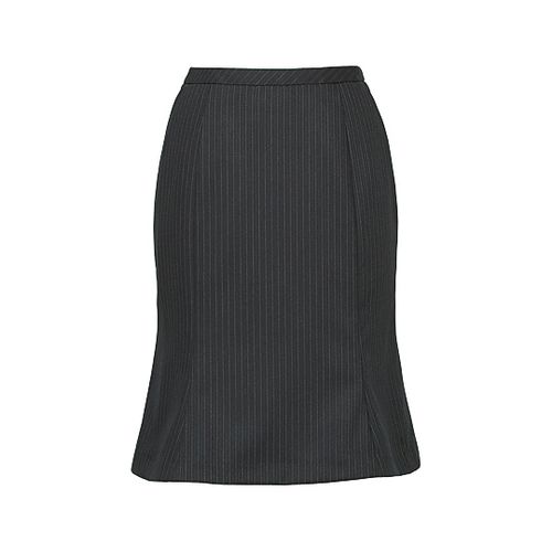 カーシーカシマ ENJOY スカート 美スラッとSuits TREVIRA STRIPE ブラック 5号 EAS477(68-0879-97) 取り寄せ商品