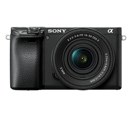 SONY ソニー デジタル一眼カメラ α6400 パワーズームレンズキット ブラック(ILCE-6400K/B) 取り寄せ商品