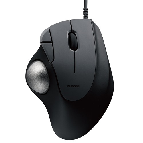 エレコム ELECOM トラックボールマウス/IST/36mmボール/親指/人工ルビー支持/有線/5ボタン/(M-IT10URBK) メーカー在庫品