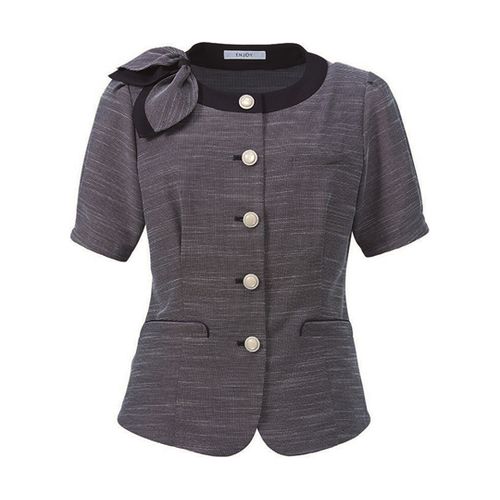 カーシーカシマ ENJOY オーバーブラウス BEAUTY TWEED 5号 ESA831(68-0898-36) 取り寄せ商品|コンプモト 店