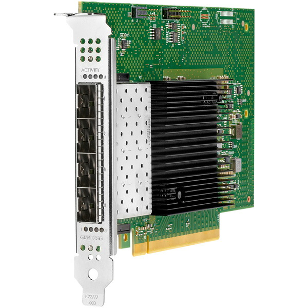 日本ヒューレット・パッカード Intel E810-XXVDA4 Ethernet 10/25Gb 4-port SFP28 Adapter for HPE(P08458-B21) 取り寄せ商品|コンプモト 店
