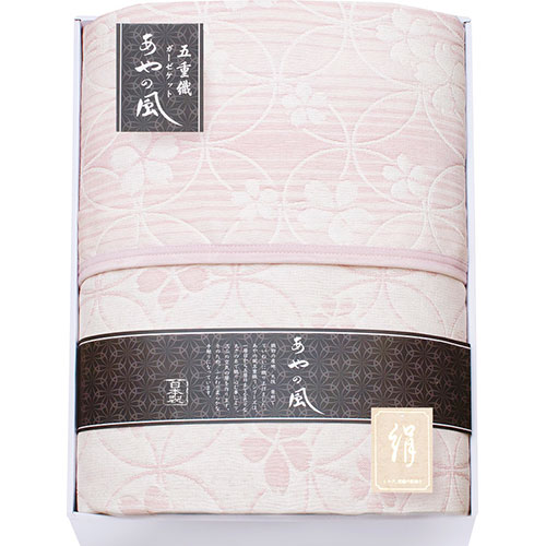 シルク混五重織ガーゼケット 140×190cm(B1160605) 取り寄せ商品|コンプモト 店