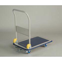 金沢車輌 スチール製台車（フットブレーキ付き） (1台)(4546678002046) 取り寄せ商品｜コンプモト　店