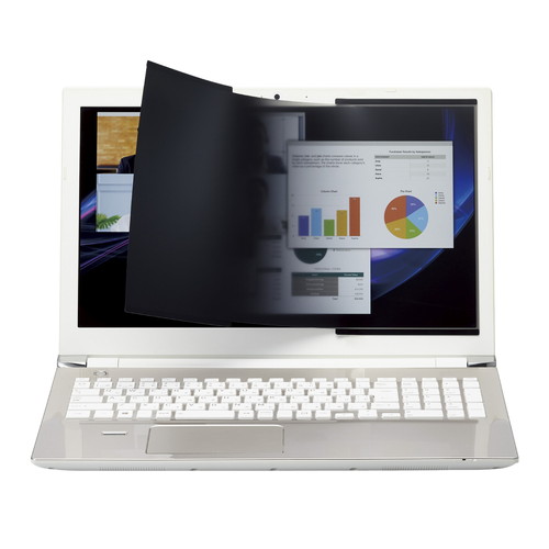 エレコム ELECOM プライバシーフィルター 15.6インチ ノゾキ見防止 着脱カンタン吸着タイプ(EF-PFNS156W) メーカー在庫品