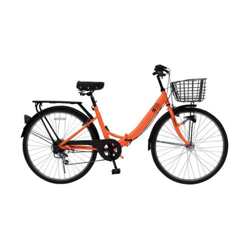 トラスコ中山 災害時用ノーパンク自転車 ハザードランナー シティタイプ 26インチ THRC-5526(69-9289-08) 取り寄せ商品