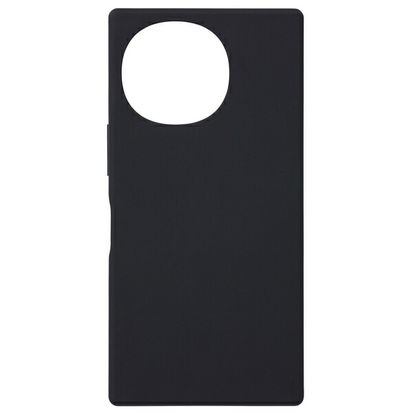 シャープ(モバイル) SHARP AQUOS R10用 SHARP純正シリコンケース チャコールブラック(XN-Z06SG-B) 取り寄せ商品