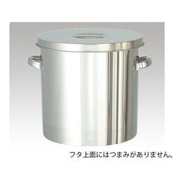 日東金属工業 テーパー型フタ付きステンレスタンク 150L (1個)(TP-ST-565) 取り寄せ商品｜コンプモト　店