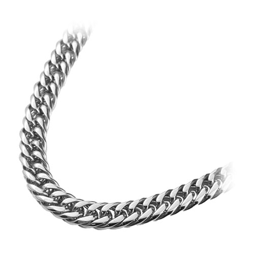 CrazyAngel CrazyAngel ネックレスチェーン ステンレス316L 50cm 太め 幅8mm 厚み2.6mm(0035ca-995) 取り寄せ商品