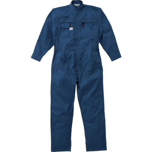 山田辰 ツナギ服 B3Lサイズ ネイビーブルー 1着(5750-NB-B3L) 取り寄せ商品