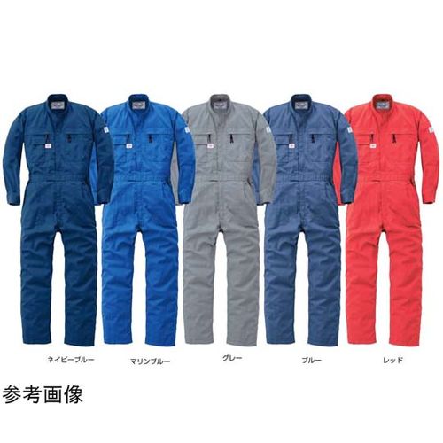 山田辰 Auto-Bi 高機能つなぎ服 5750番 001ネイビーブルー（旧NB）B5L 5750-001-b5l(69-8313-67) 取り寄せ商品