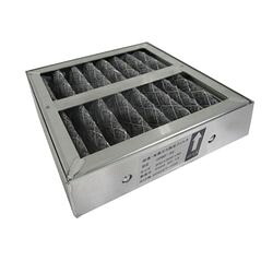 アズワン 卓上型脱臭ブース用交換用繊維活性炭フィルター（1枚入） (1枚)(4560111770996) 目安在庫\u003d△