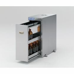アズワン 薬品保管ユニット（UT-Lab.） 251&times;500&times;600mm SS1-UT (1個) 取り寄せ商品｜コンプモト　店