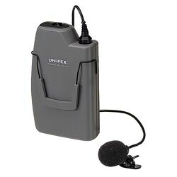 ユニペックス ワイヤレスマイク 800MHz ツーピースタイプ ストーンシルバー調(WM-8100A) 取り寄せ商品