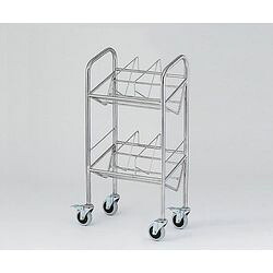 ナビス（アズワン） カルテワゴン(パイプタイプ) 540&times;310&times;1010mm (1台)(30P) 取り寄せ商品｜コンプモト　店